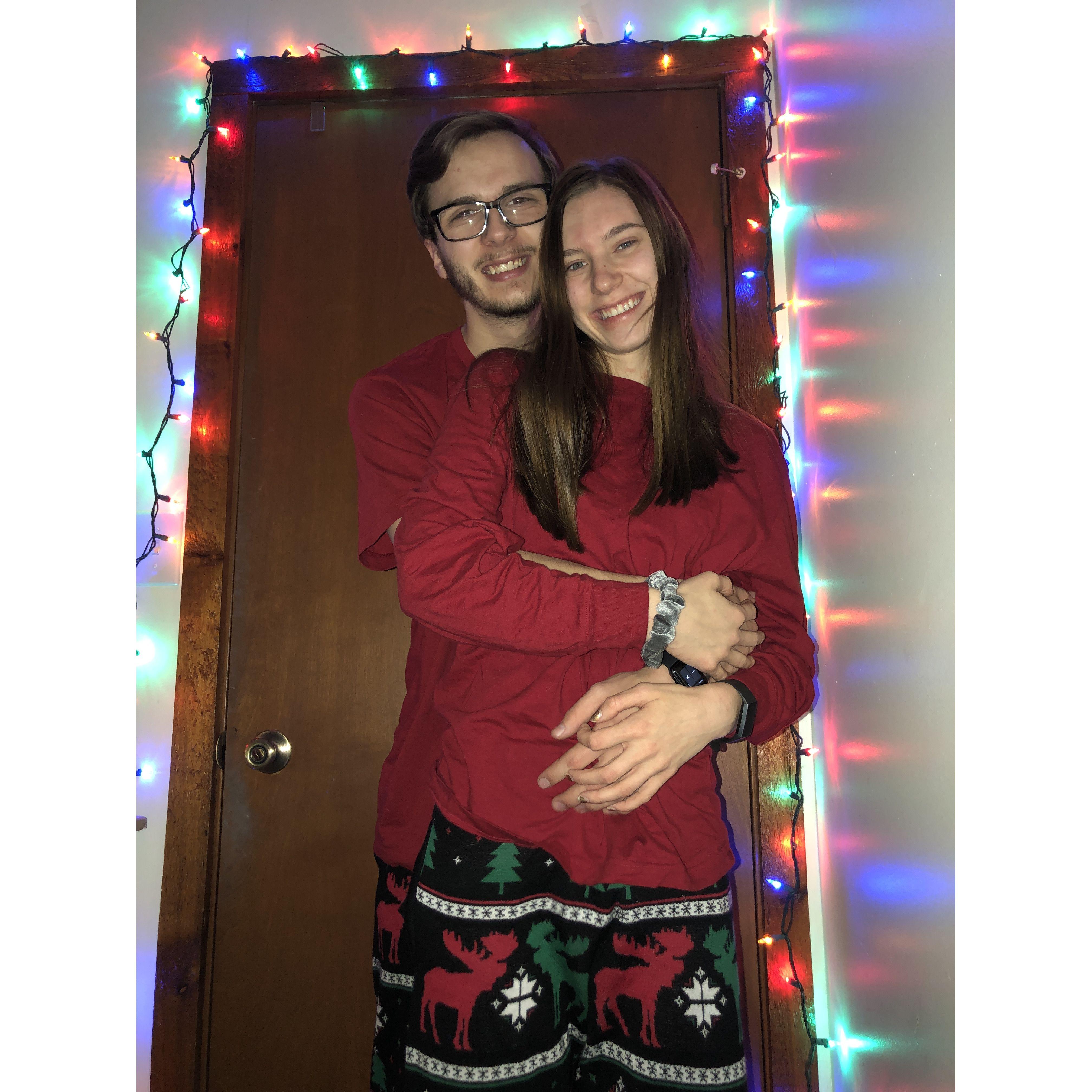 Matching Christmas pajamas