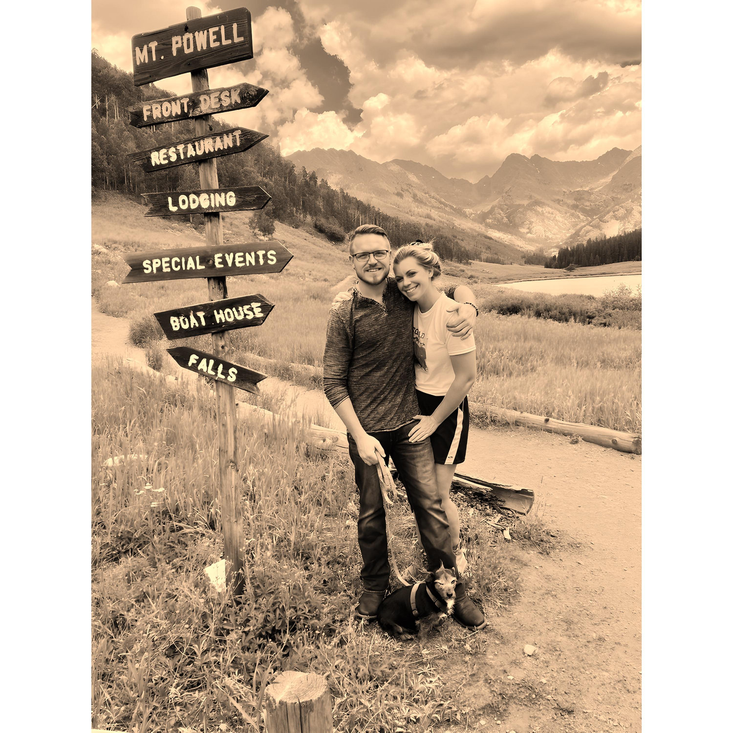 The first of Kyle's birthdays we spent together at Piney Lake in Vail, surrounded by mountain beauty and cherished moments.