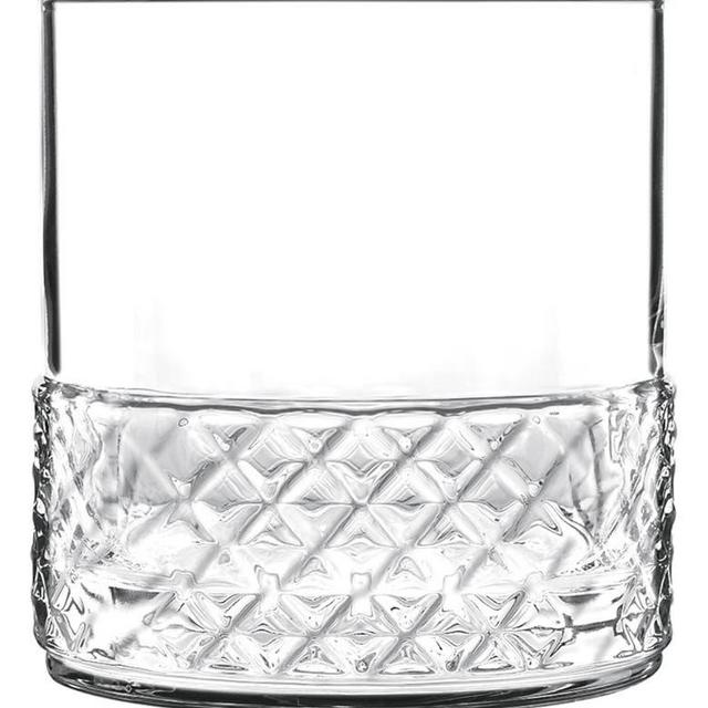 Luigi Bormioli Roma Hatch Glasses - Set of 8