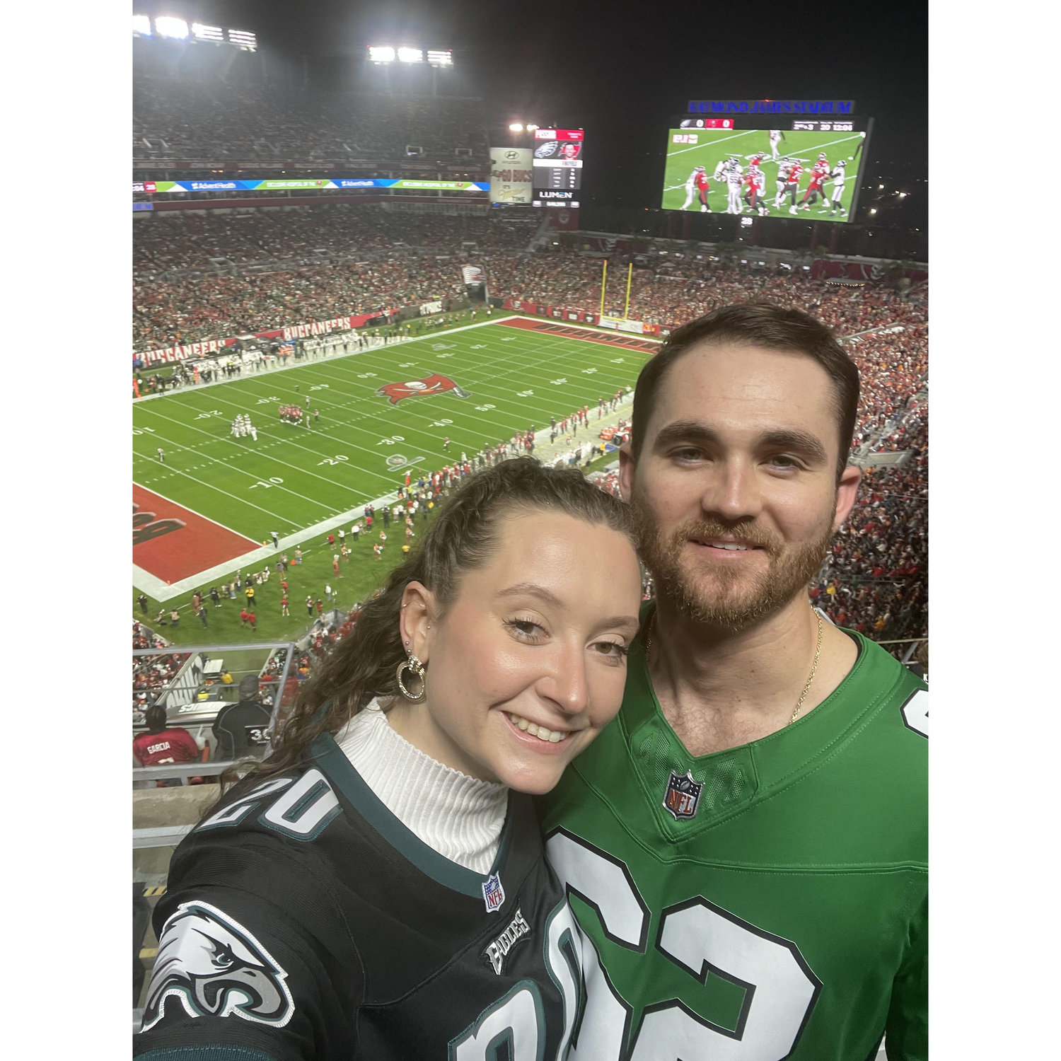 First NFL game - go birds
