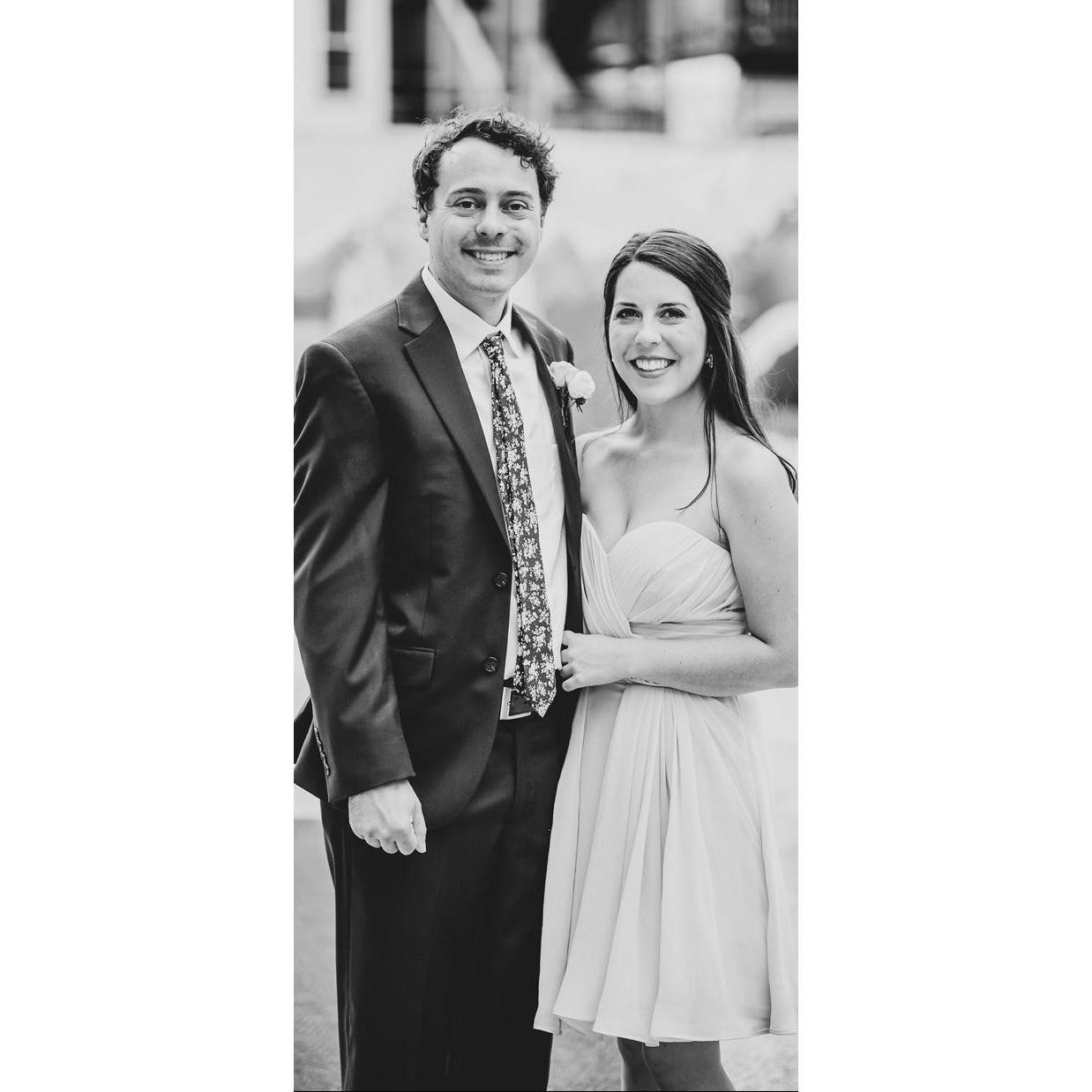 Adam and Libby's (Peter's brother-in-law and sister) wedding - July 2020