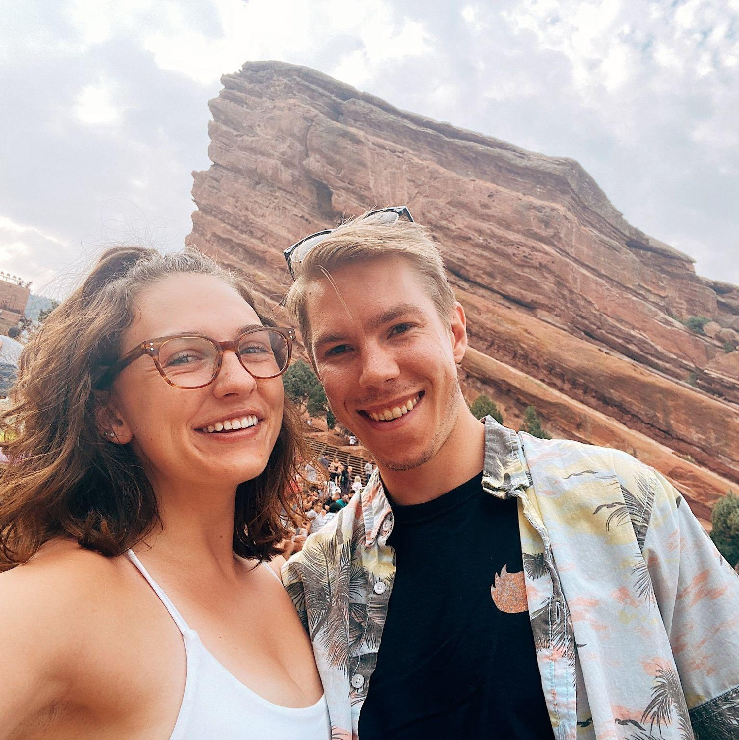 July 24, 2021. Will gave Genna tickets to STS9 for her birthday, and her first time at Red Rocks! Many other great electronic shows have followed- Porter Robinson, Illenium, Bob Moses, and more!