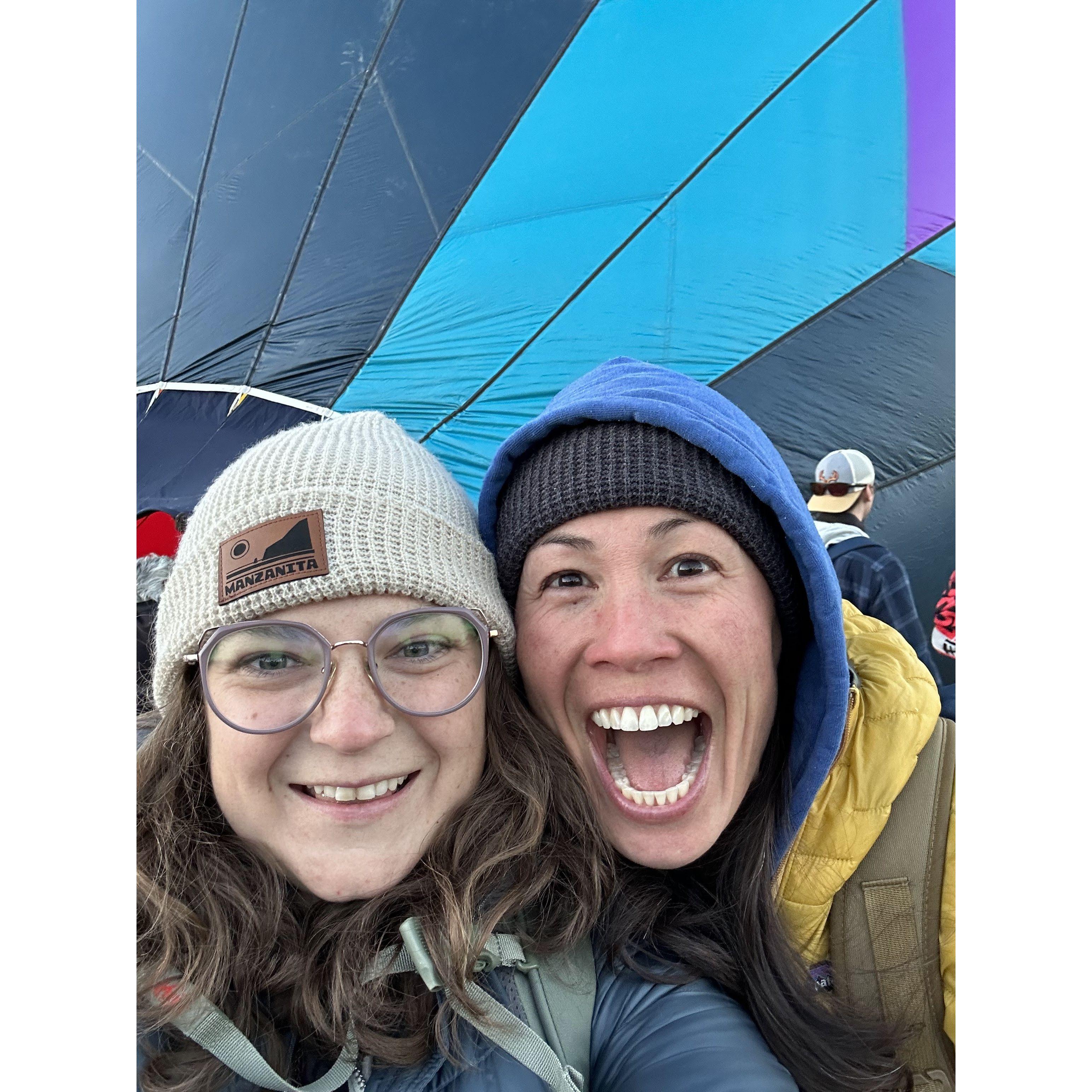 THRILLED to be at Albuquerque Hot Air Balloon Festival 2023
