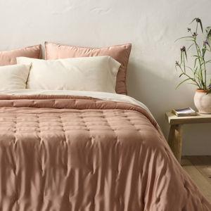 King Rayon from Bamboo Quilt Light Adobe Clay - Casaluna™