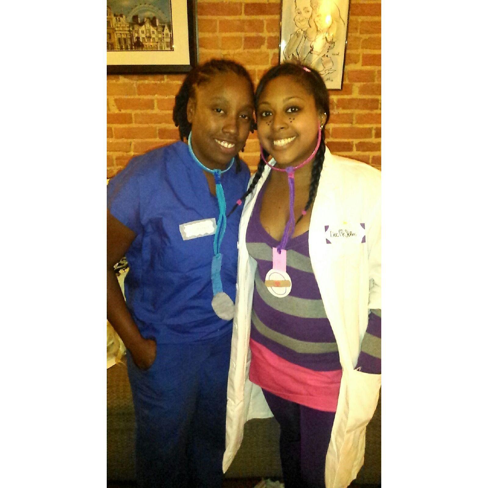 1st Halloween
Doc McStuffins & Nurse TIP
