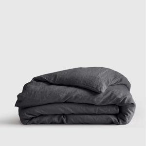 Linen Duvet Cover | Quince in Charcoal