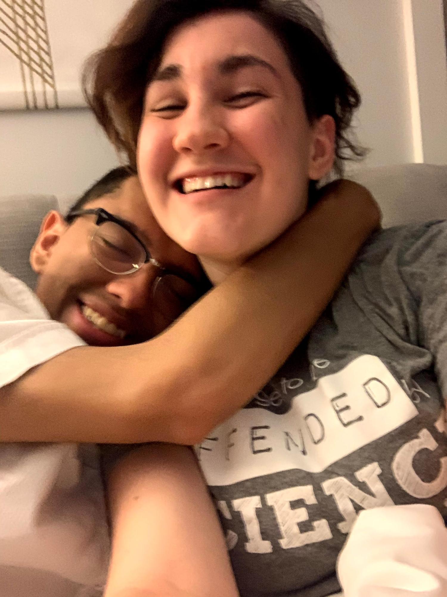 In 2020, B flew halfway across the country on three days notice to Rochester, MN to be with N for a treatment program at Mayo Clinic. N says that’s one of the most loving acts she’s ever experienced.