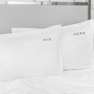 Embroidered Pillowcase, Set of 2