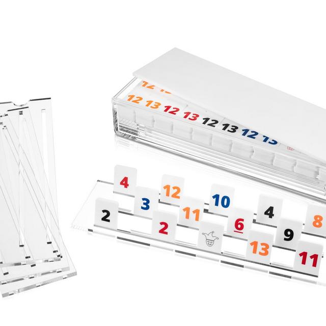 Lucite Rummikub Tile Game