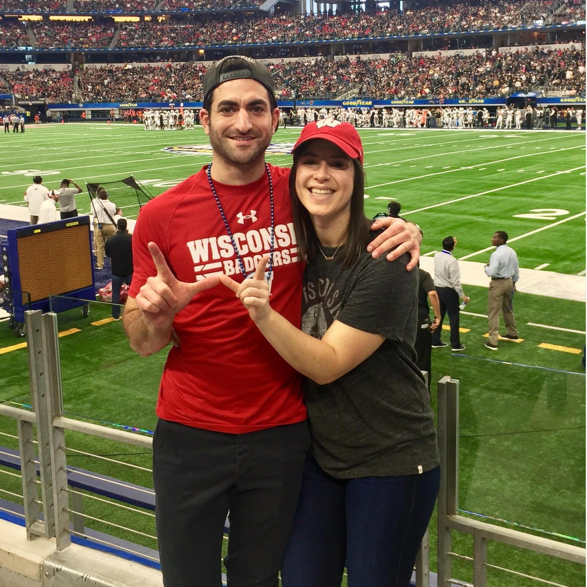 Watching Wisconsin in the Cotton Bowl