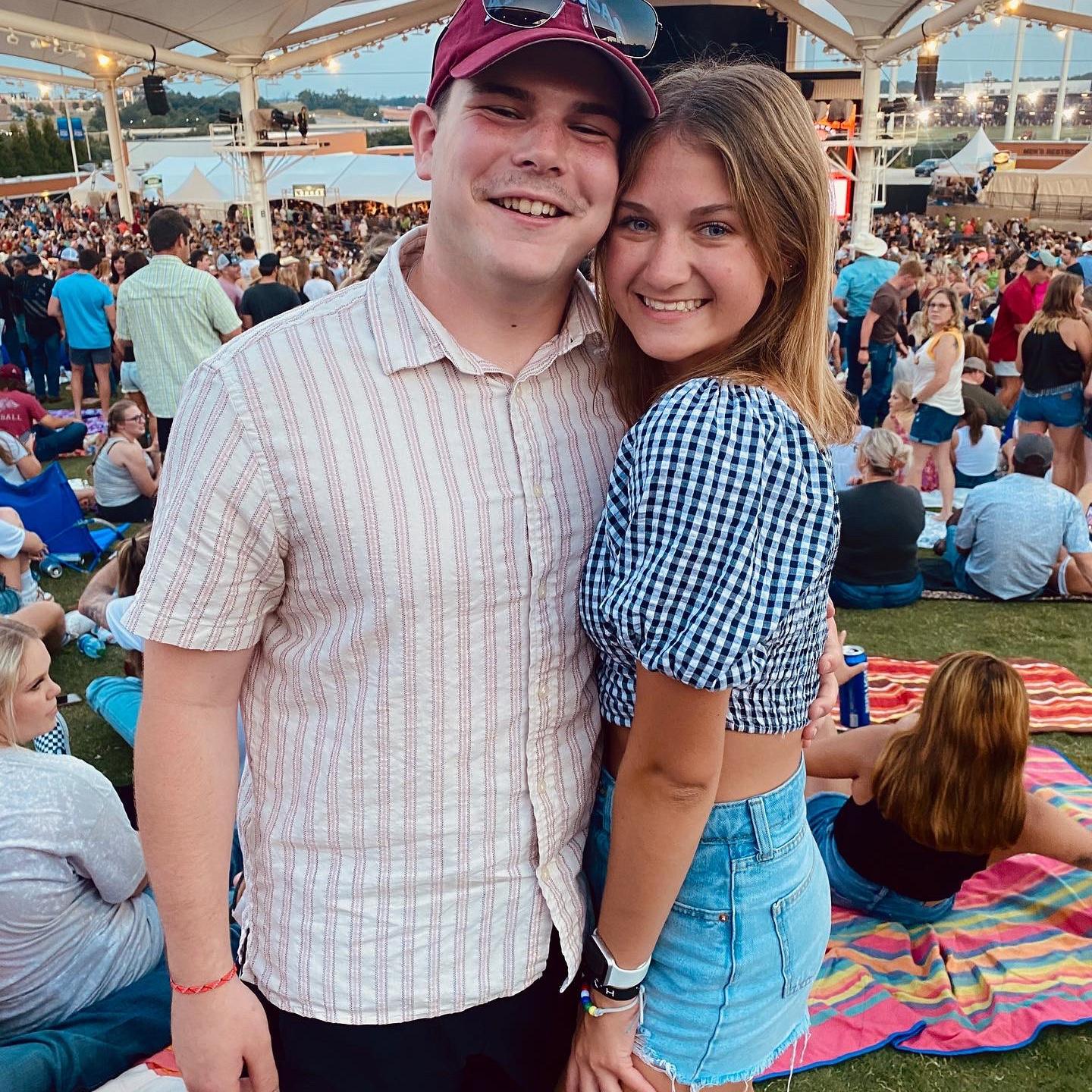 First concert together— Cody Johnson!