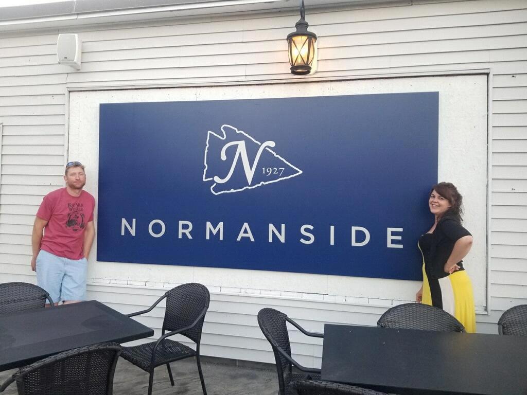 Exactly one year before our wedding checking out Normanside