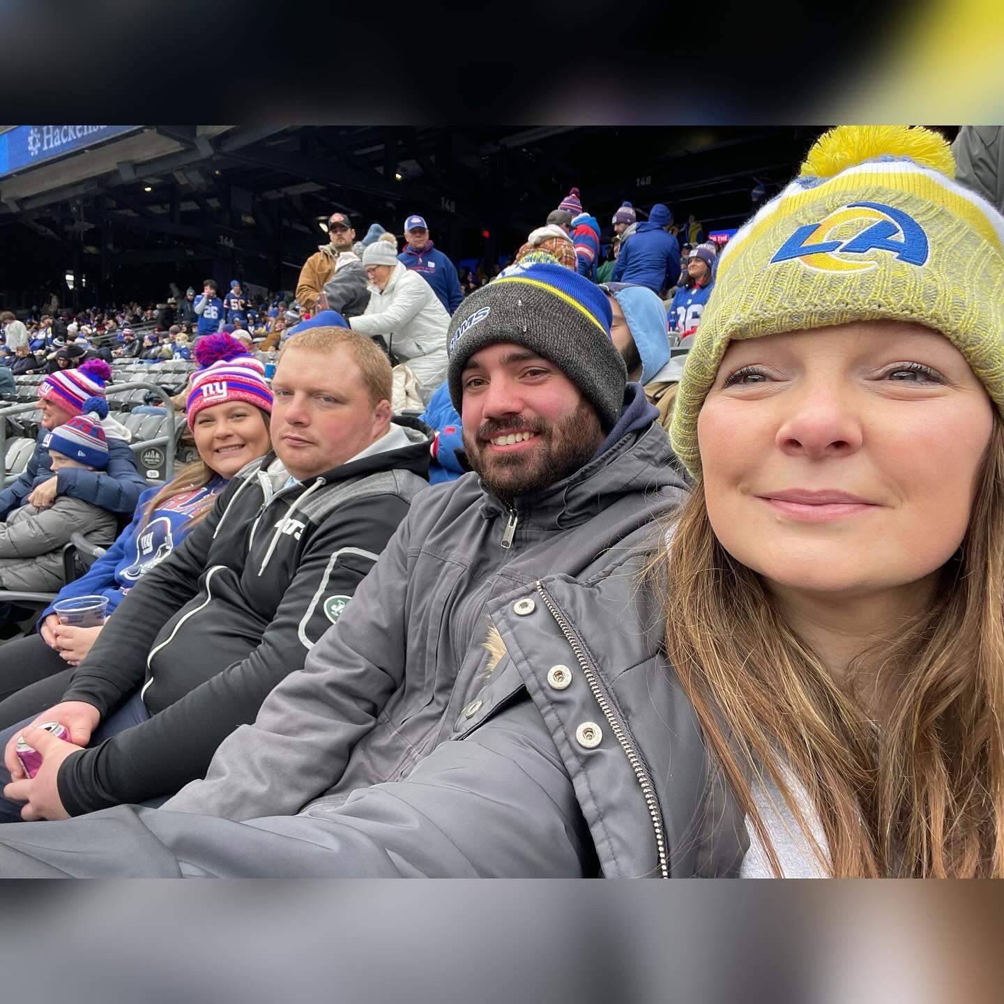 Yearly Rams game with Ryan and Alyssa !