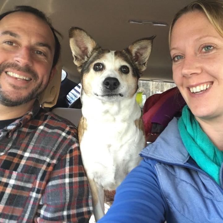 heading to camp with our favorite small dog