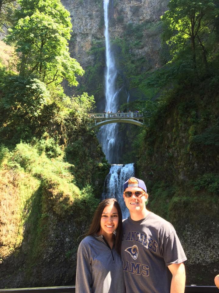 July 2017 - Multnomah Falls in Oregon