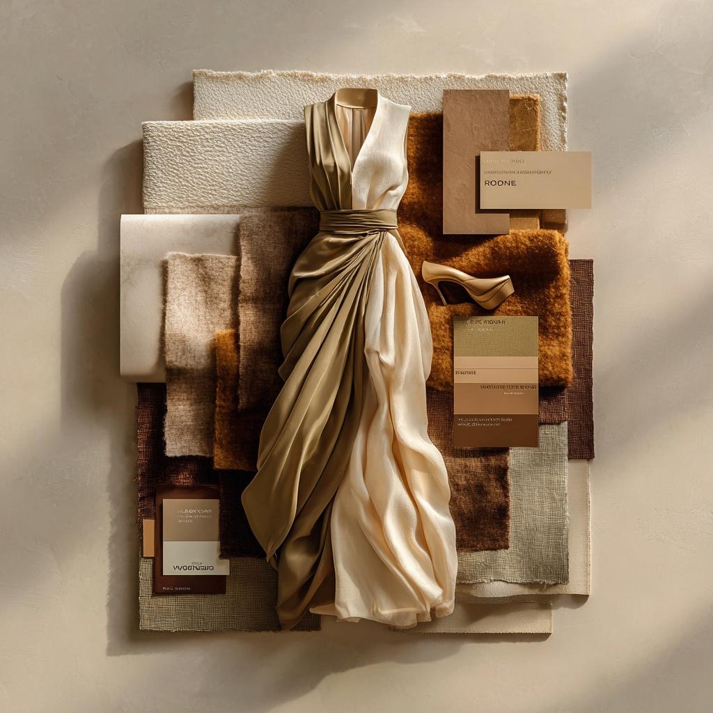 Honey, Cream, Almond, and Mocha unfold in layered neutrals inspired by stone, sand, and golden light at Hotel Xcaret Arte. We invite refined silhouettes in these warm, sunlit tones.