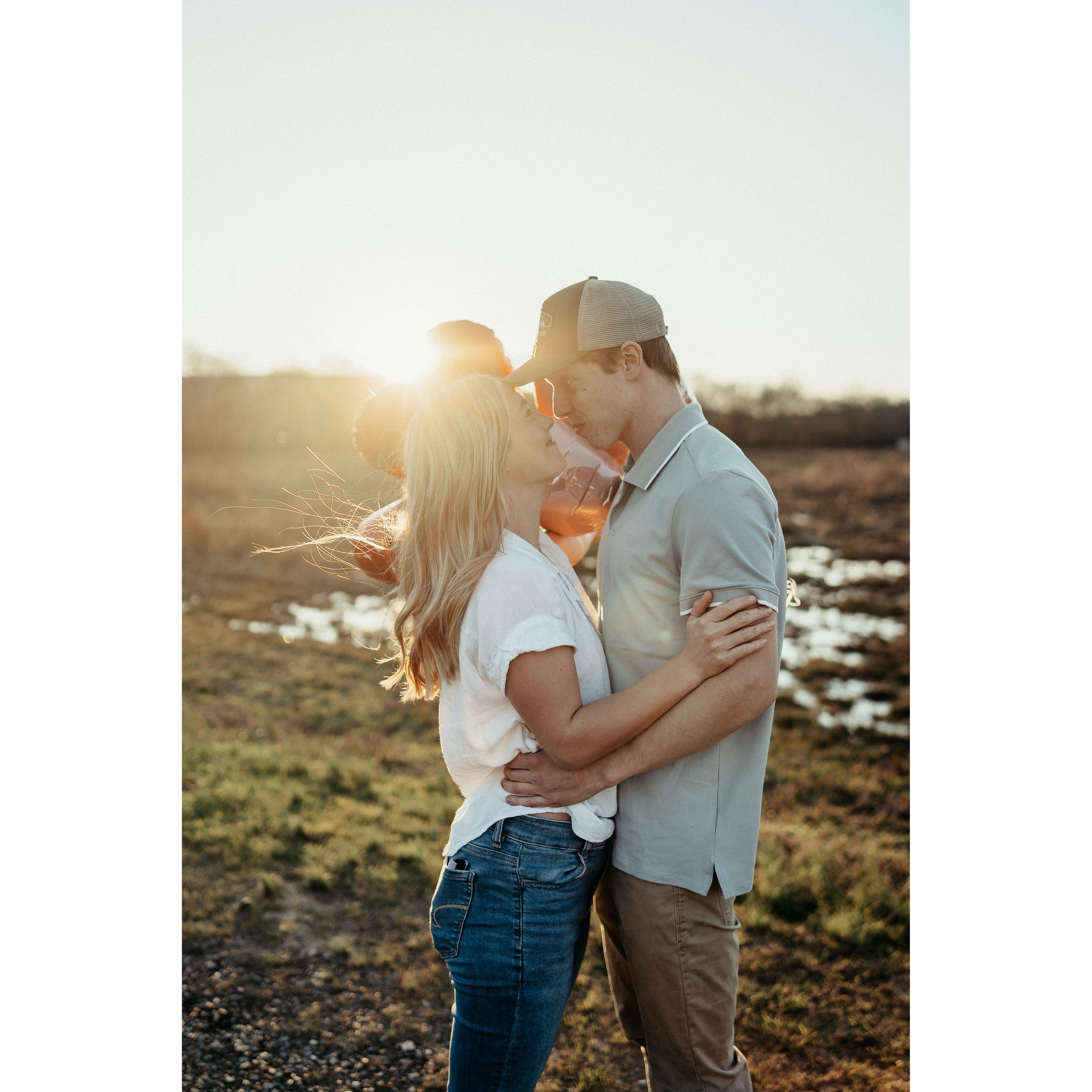 first photoshoot together
