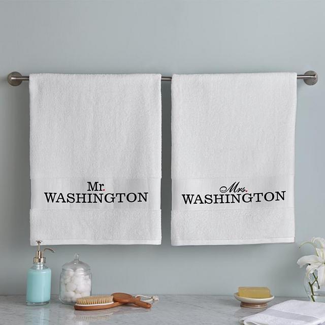 Happy Couple Bath Towels