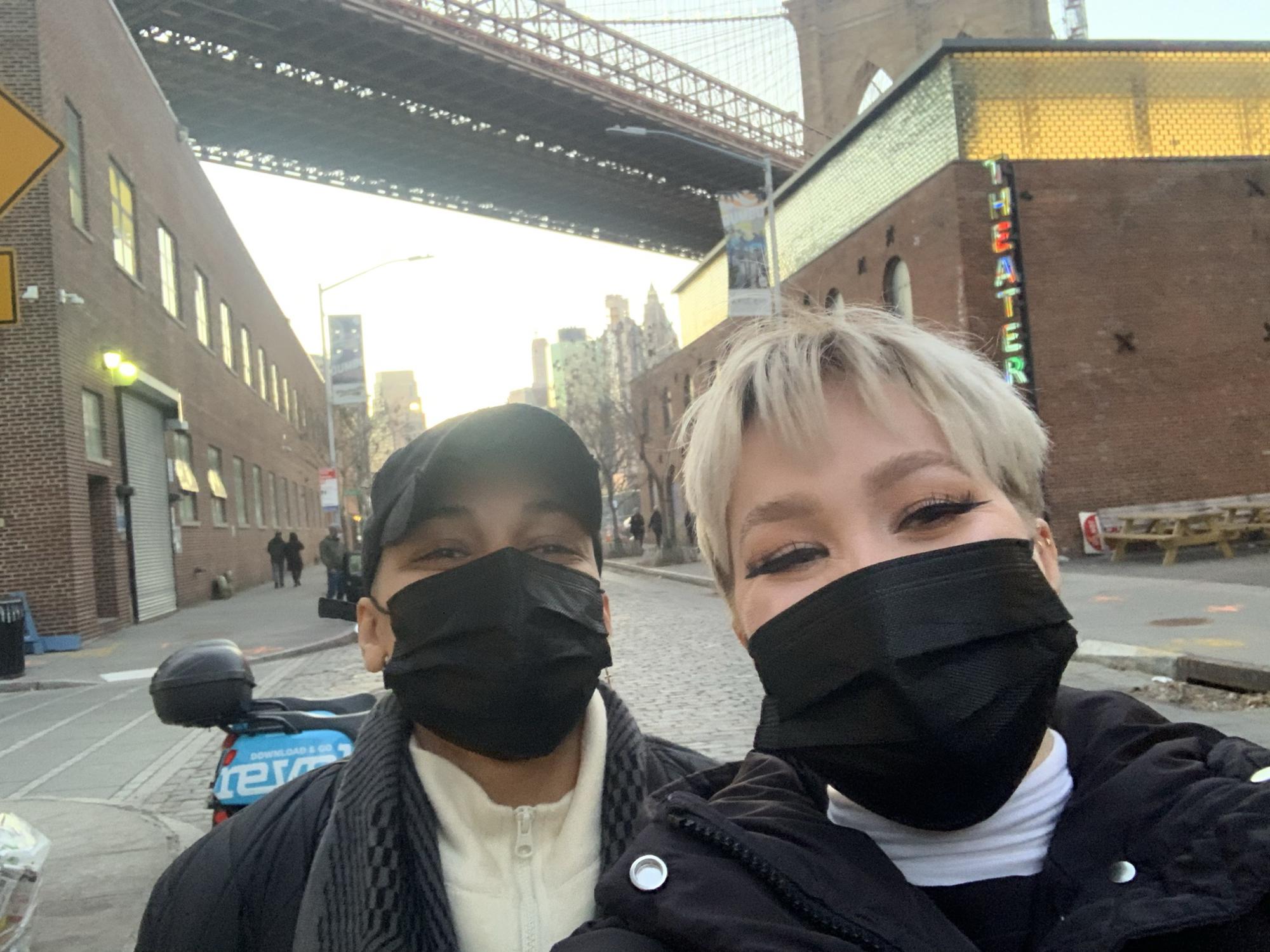 Back home in New York at one of our favorite locations!