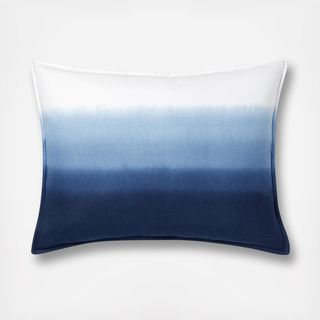 Flora Dip Dye Throw Pillow