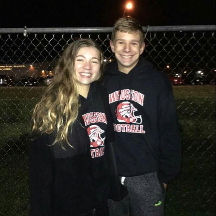 Our very first photo together
