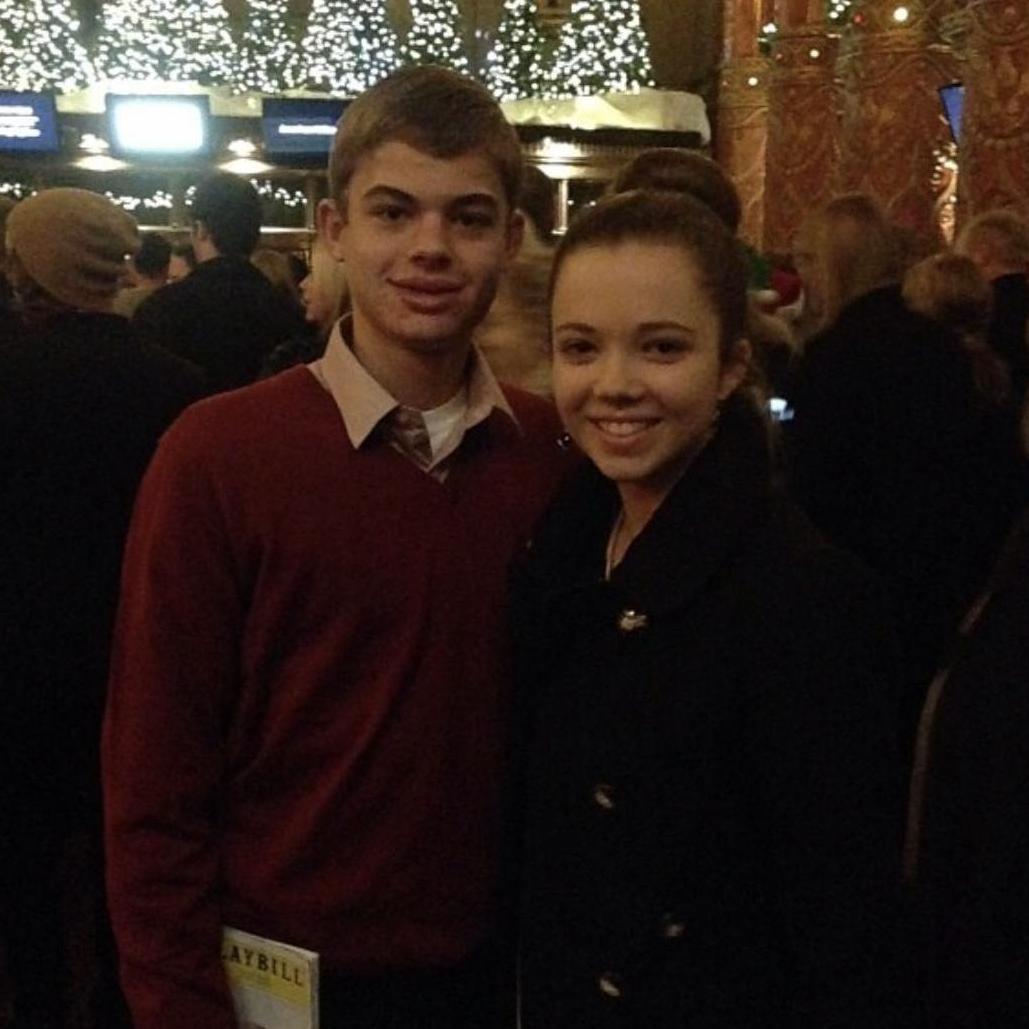 Our first solo date together to see Elf at the Fox in December 2013.