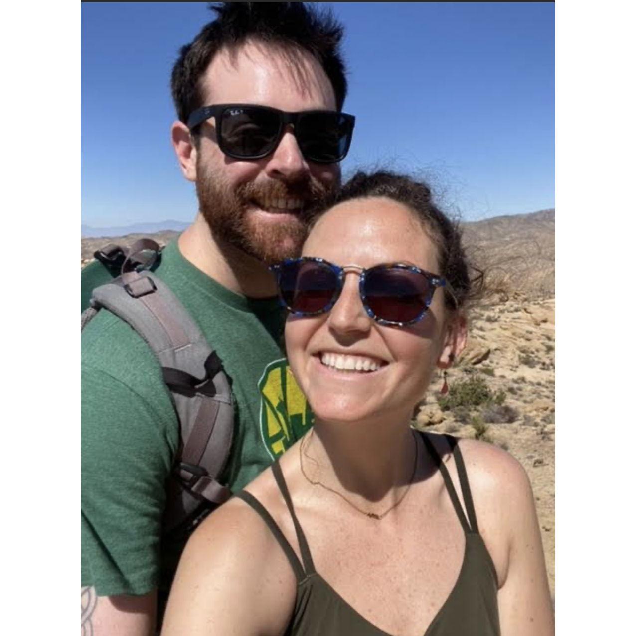 Our first hike together