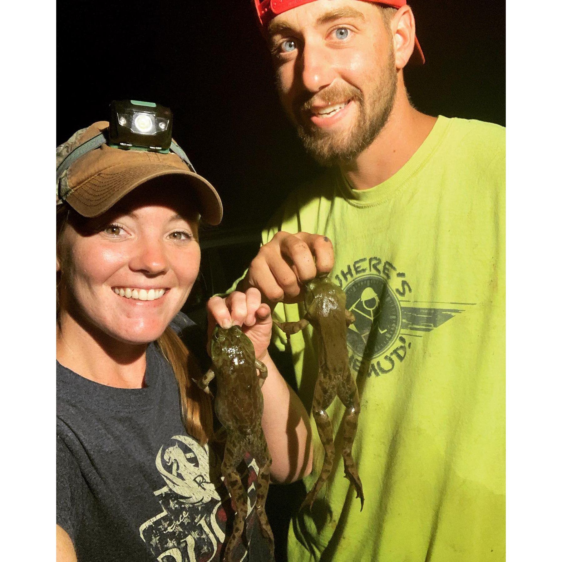 Frog Giggin'