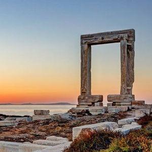 Sunset Boat Ride in Greece