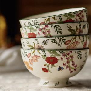 Eden Stoneware Cereal Bowls, Set of 4