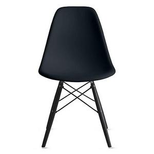 Eames Molded Plastic Dowel-Leg Side Chair