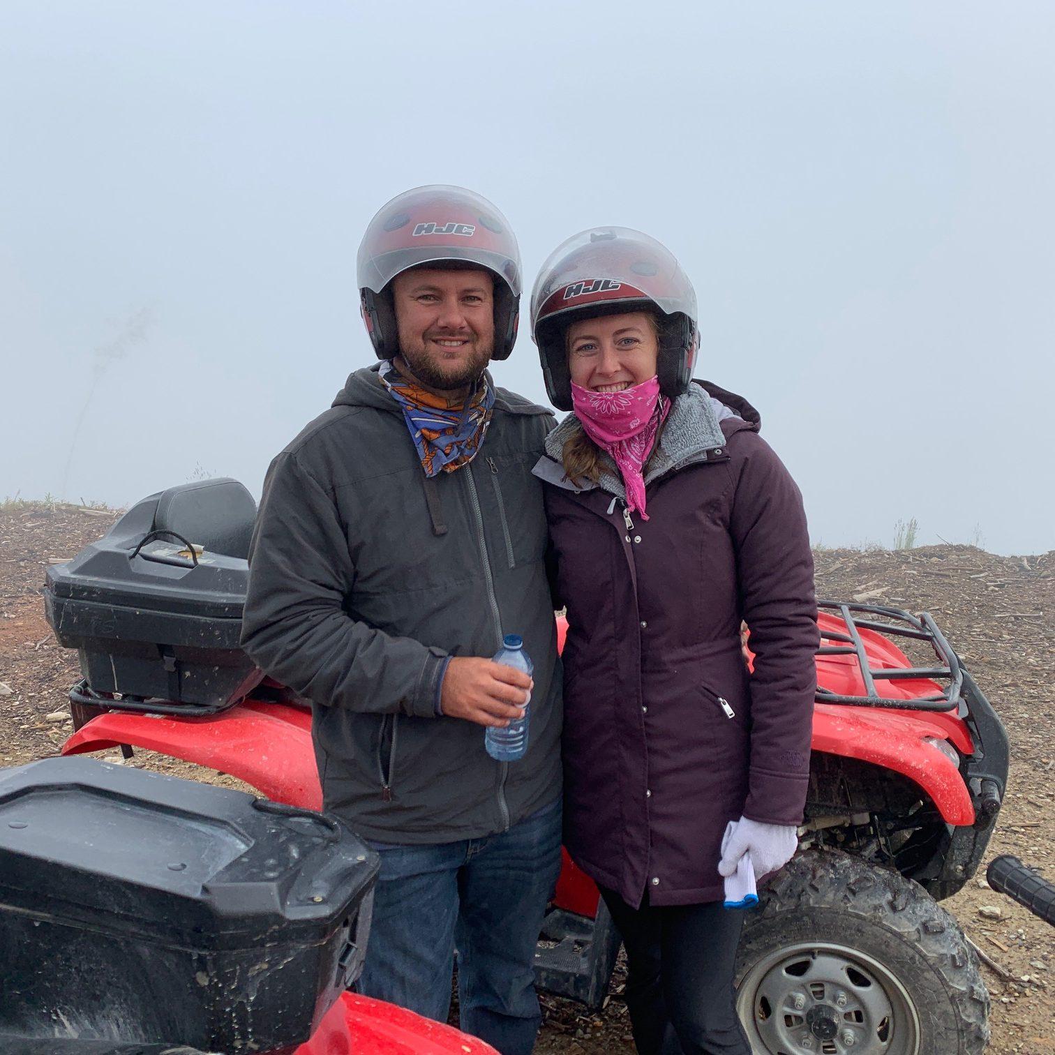 Four-wheeling in Yoho NP