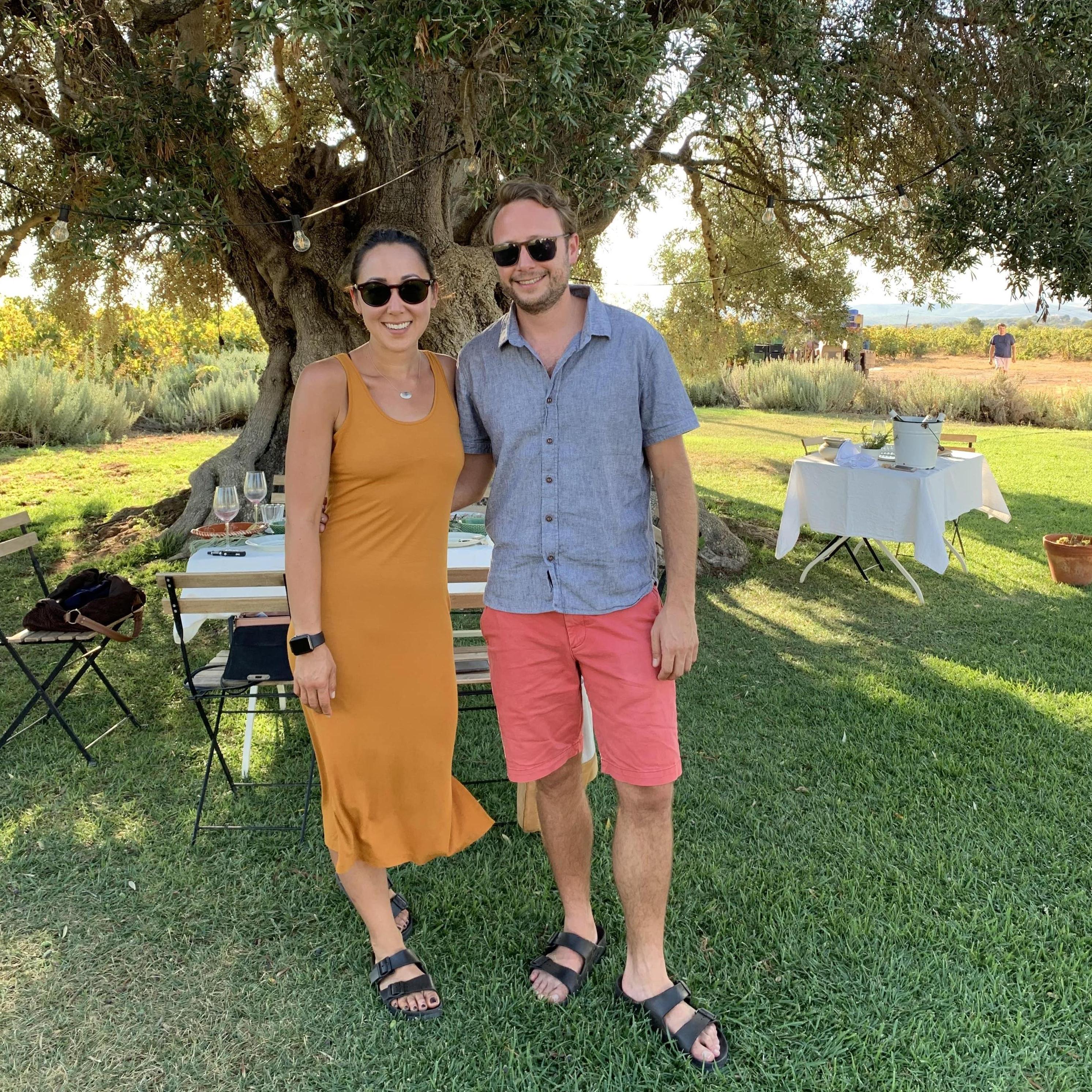 At our favorite vineyard on the planet, Morgado do Quintão (Lagoa, Portugal, August 2019)