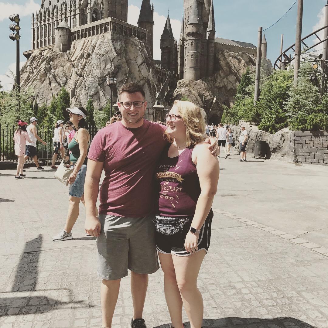 Harry Potter World- plenty of butter beer for us both!