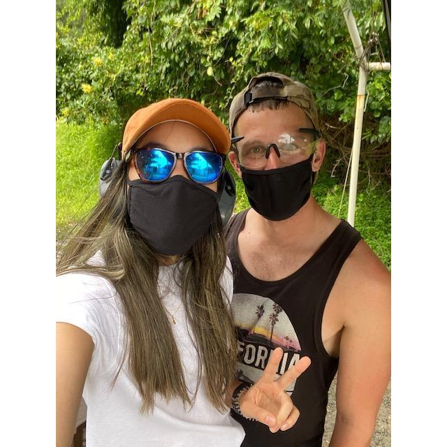 Our first photo together