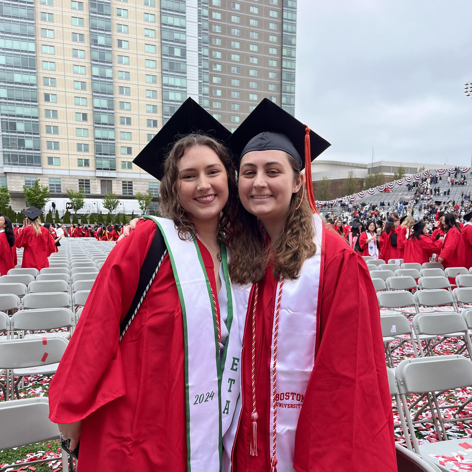 Graduation from Boston University in May 2024.