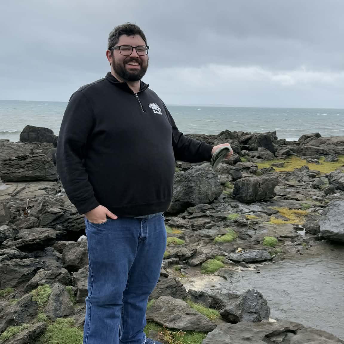 Taken by Lauren of Joe on Ireland's western coast.