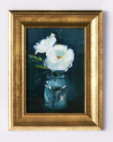 Studio McGee X Threshold 11x14 Floral Arrangement Framed Wall Canvas Art Target