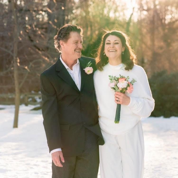 A beautiful day for our first wedding. February 24th, 2021