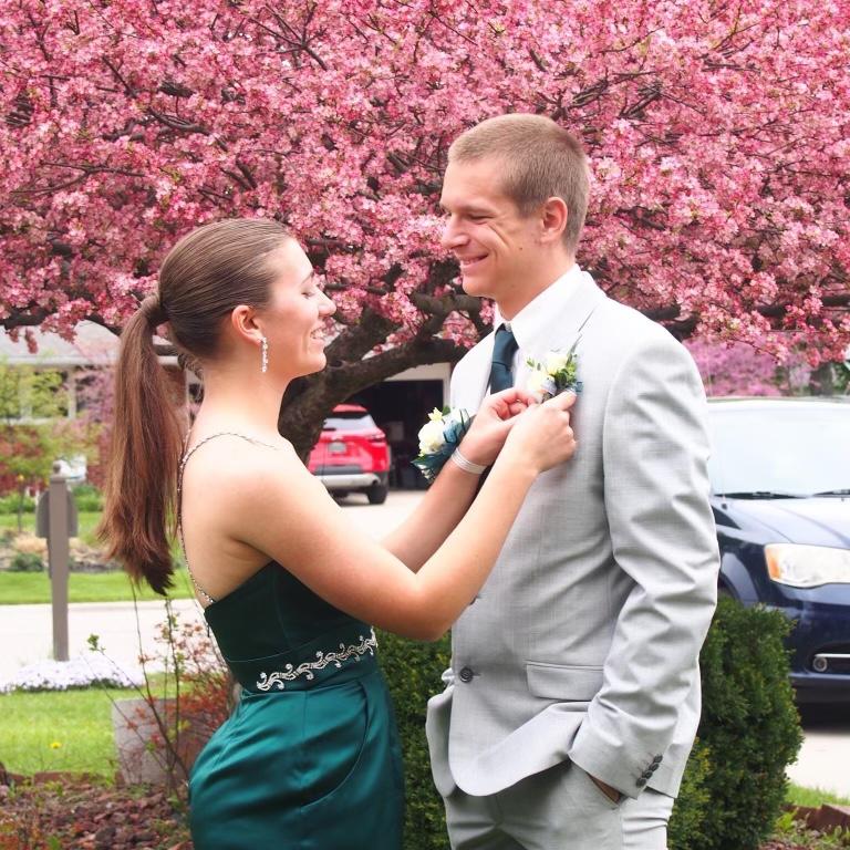 Junior prom (ft the iconic pantsuit)