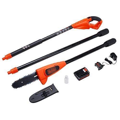 BLACK+DECKER 20V MAX Pole Saw, 8-Inch (LPP120)