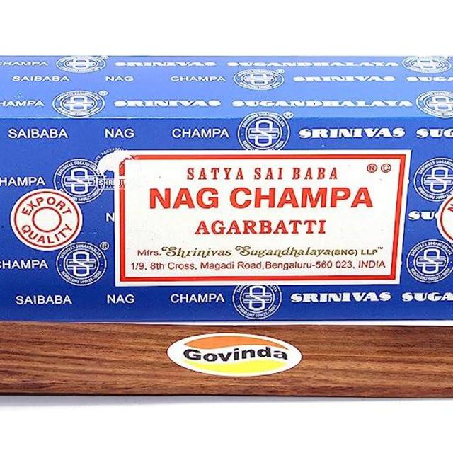 Govinda - Bangalore (BNG) Nag Champa Argarbatti 250 Grams with Incense Holder