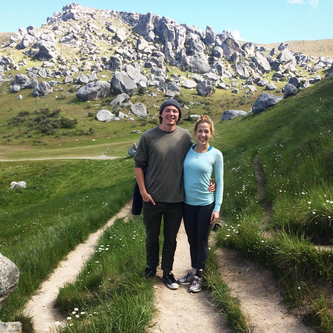 Visiting Spencer while he was studying abroad in New Zealand!