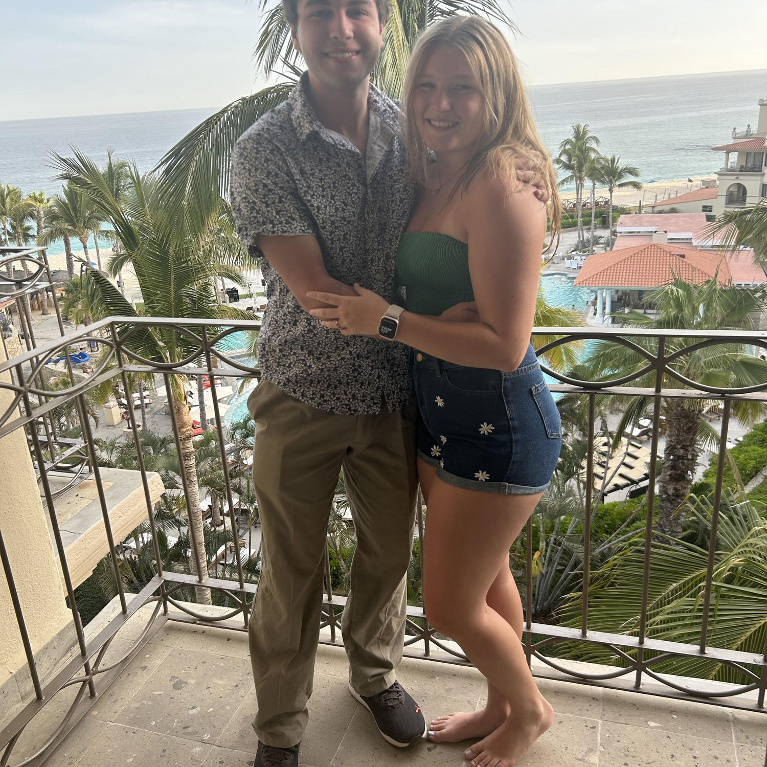 Us on vacation in Los Cabos