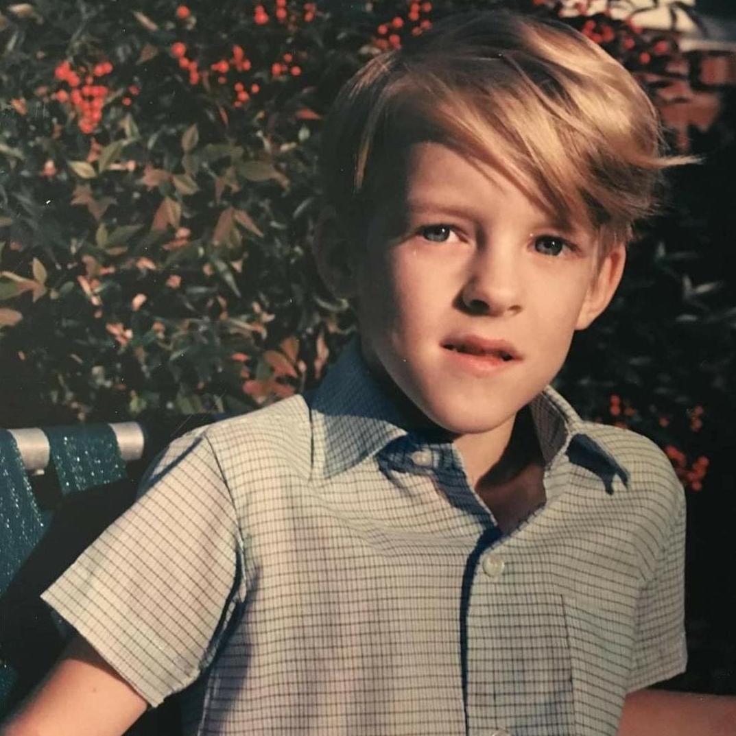 Peter at about 8 years of age.