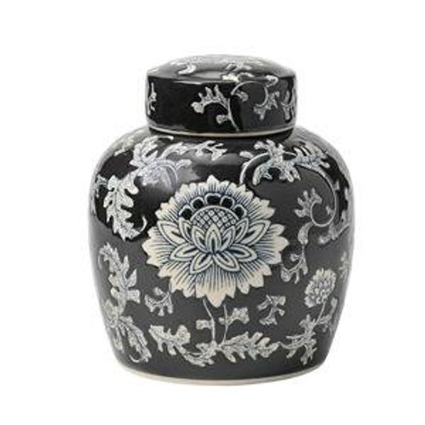 Floral Ginger Jar