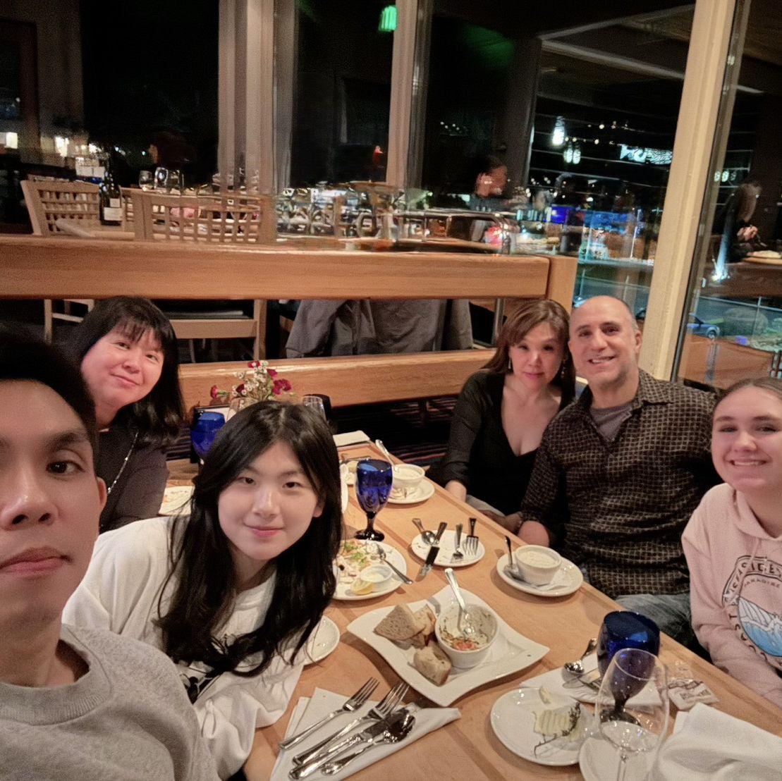 Chinese New Year Eve dinner at Anthony’s Des Moines Washington 2024