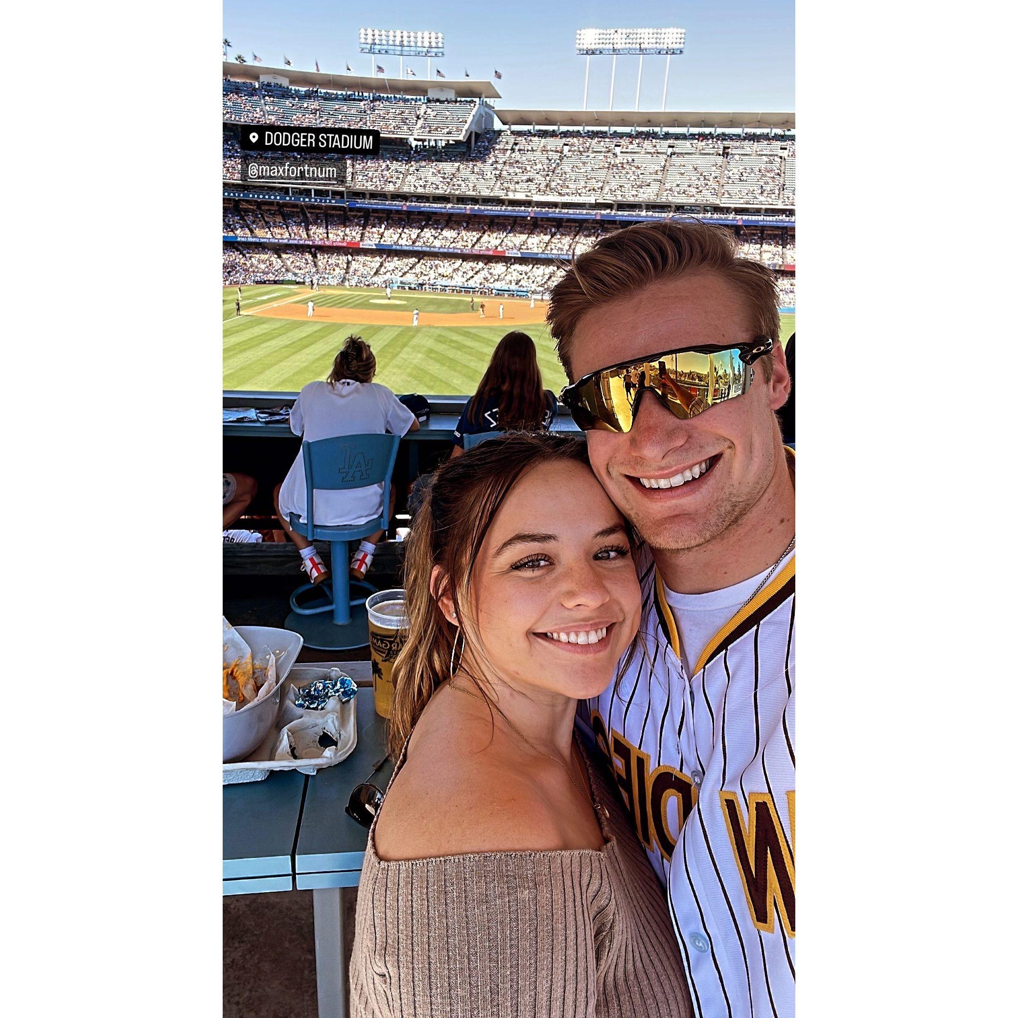 HUGE Padres fans.