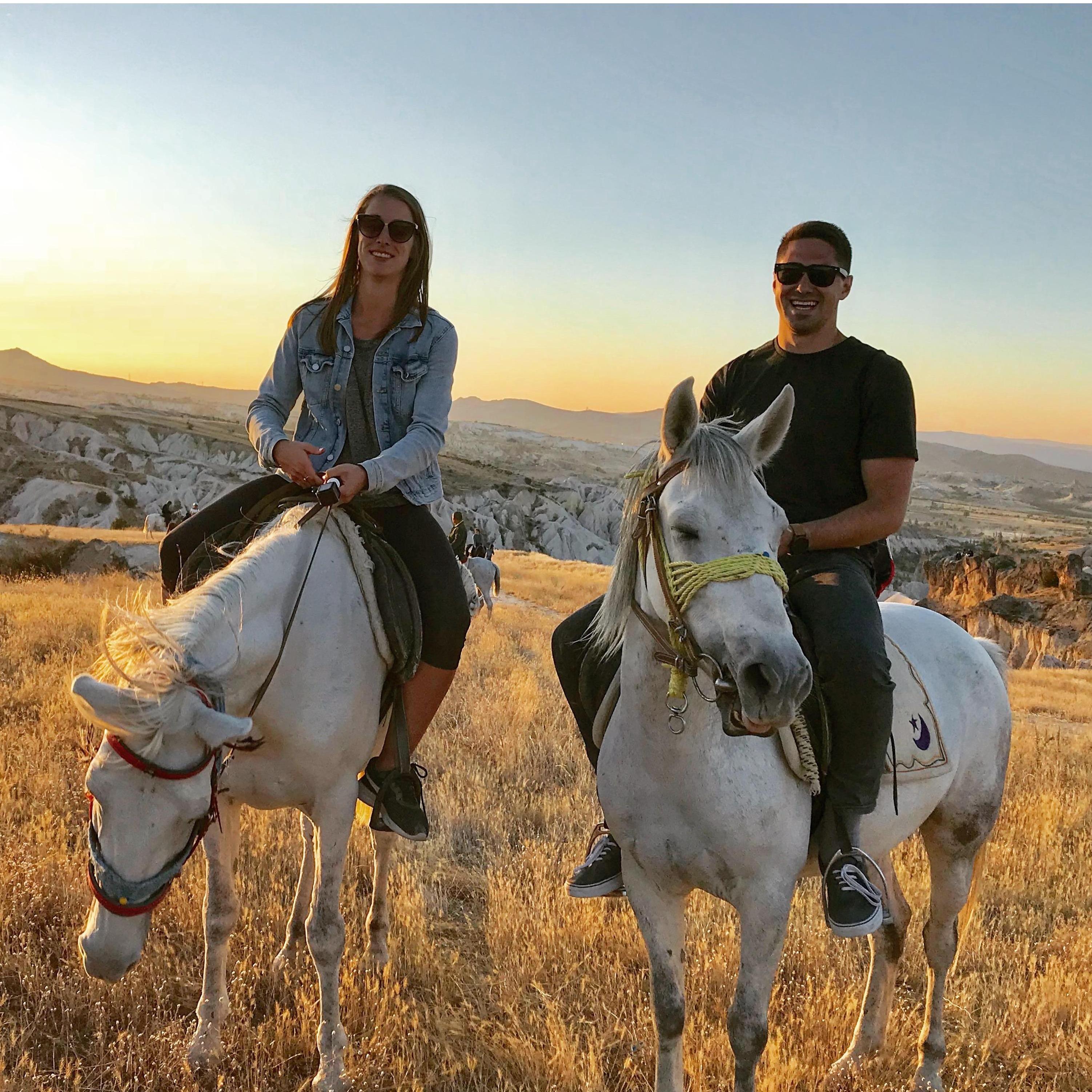 Horseback riding in Cappadocia