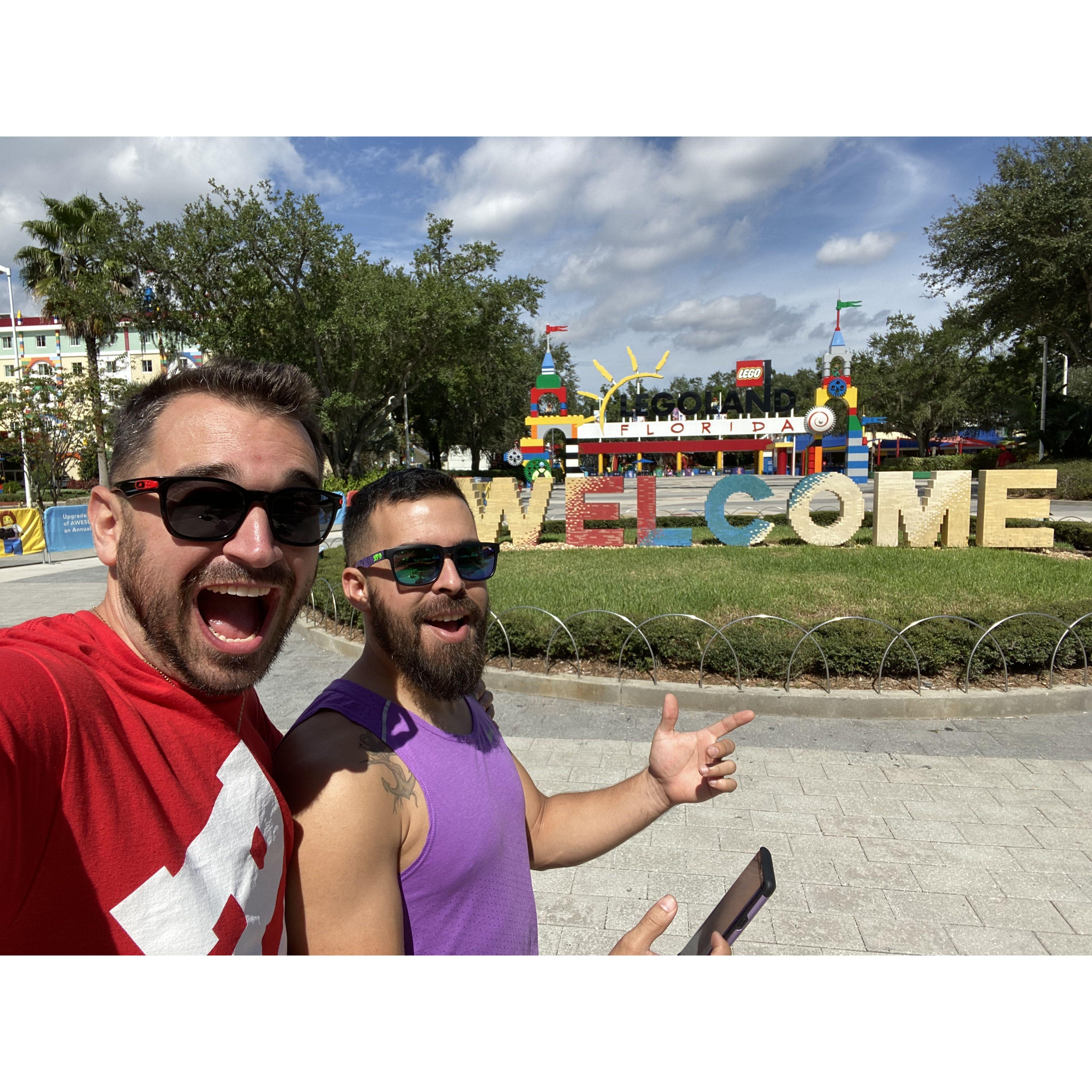 First time at Legoland